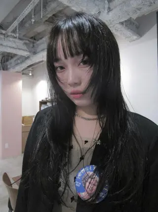 ロング カラー yu maのヘアスタイル