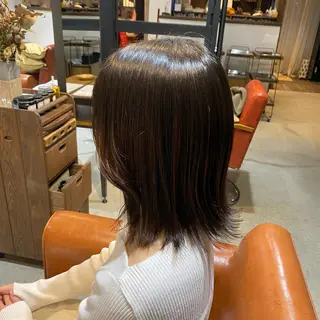 ミディアム 【novem】 serenのヘアスタイル