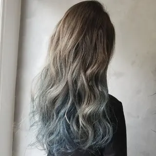 ロング カラー Le Lien カジのヘアスタイル