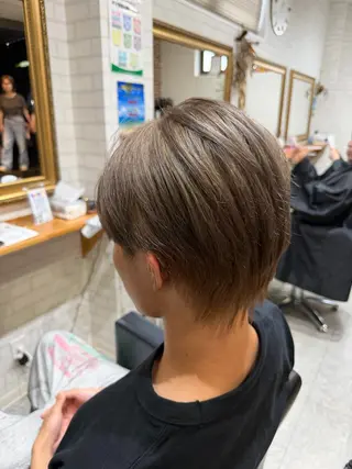 ショート 🎀豊橋/豊川🎀 ハイトーンうらら🎀のヘアスタイル