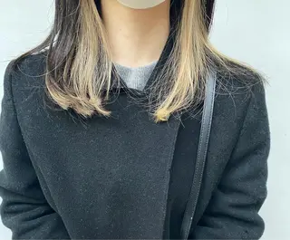 ロング カラー tonari 梅田、中崎町のヘアスタイル