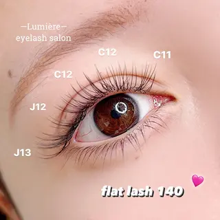 マツエク・マツパ eyelash Lumièreのマツエク・マツパデザイン