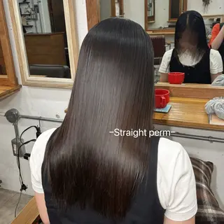 セミロング パーマ Hina/カラー特化 /艶カラーのヘアスタイル