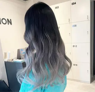 ミディアム カラー ブリーチ👩🦳/ ✂︎MANAMIのヘアスタイル