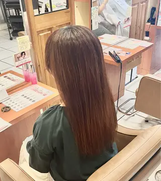 セミロング メンズカットモデル 募集中🫧吉田陽菜のヘアスタイル