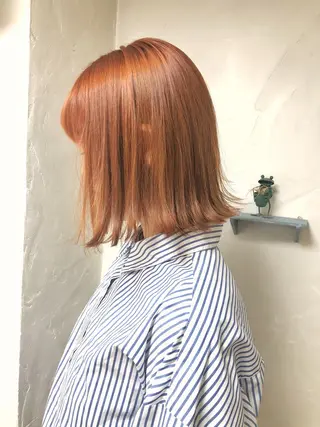 ショート カラー パーマ ヘアアレンジ 推し活専用 【派手髪】飯野ゆかりのヘアスタイル
