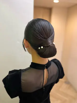 ヘアアレンジ 顔まわり‎🤍小顔 カット🤍みさきのヘアスタイル