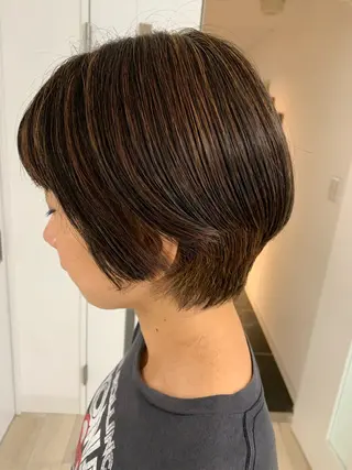 ショート 🍃 𝙍𝙀𝙉𝘼のヘアスタイル