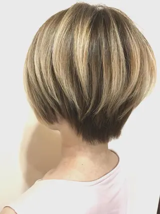 ショート カラー特化サロン茶屋 町Furukuboのヘアスタイル