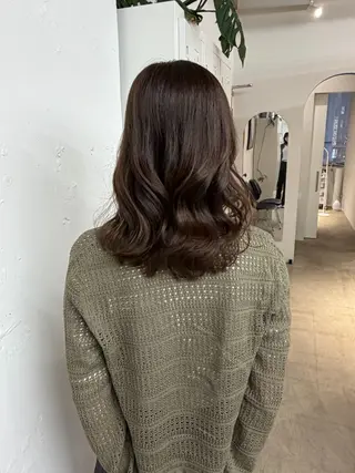 ミディアム かすみ/名駅徒歩5分 /カットモデルのヘアスタイル