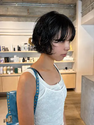 ショート パーマ ai ㅤのヘアスタイル