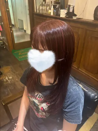 ロング Emma/レイヤー /柔らかカラーのヘアスタイル
