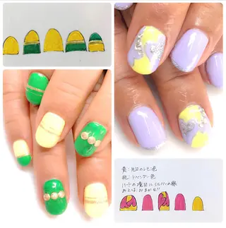 ネイル Kao hana-nailのネイルデザイン