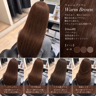 ロング カラー 🌙髪質改善カラー Momoka🦋のヘアスタイル