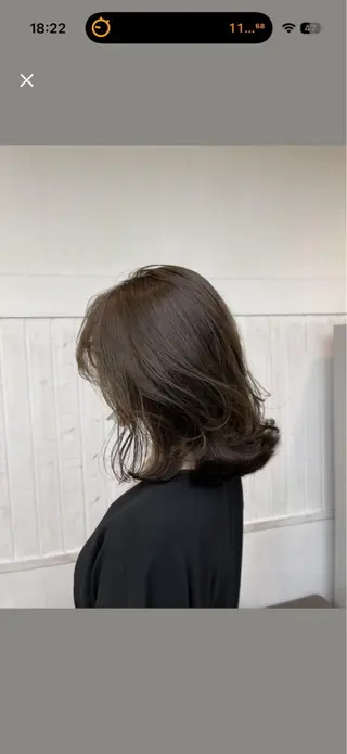 ショート ヘアアレンジ 盛れる艶カラー× レイヤーカット/咲来のヘアスタイル