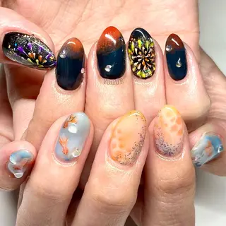 ネイル VOGUE ×SWANのネイルデザイン