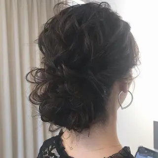 ヘアアレンジ Bonheur umedaのヘアスタイル