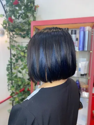 ショート ゆぴ☾/推しカラー /ハイトーンのヘアスタイル