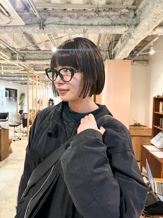 ミディアム カラー Takuma Suzuki中目黒のヘアスタイル