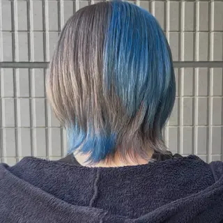 カラー 横浜カラー/ブリーチ 💭SAKI💫のヘアスタイル