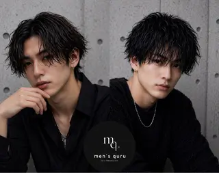 ショート パーマ メンズ 🔥KOSEI🔥 波巻き/ツイスパのヘアスタイル