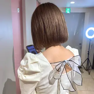 ミディアム 新宿/艶カラー 🎀韓国ヘアKANAのヘアスタイル