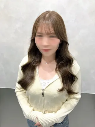 ロング カラー 💖ブリーチなし透明 感💖ASAHIのヘアスタイル
