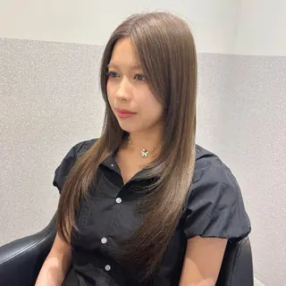 ロング カラー 🩵ブリーチカラー MIORI🩵のヘアスタイル