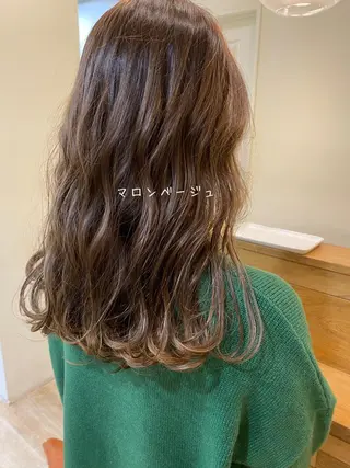 ロング CASANE 大橋康智のヘアスタイル