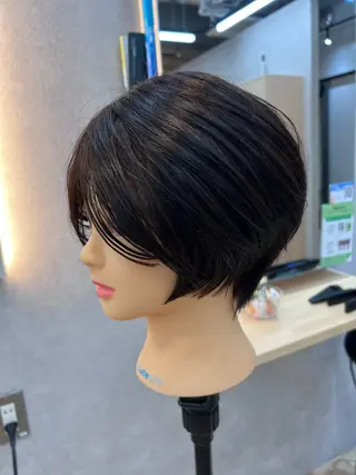 ショート Aguhair milo森山知幸のヘアスタイル