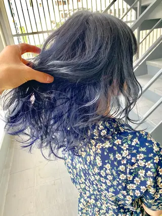 ロング カラー 髪質改善/白髪ぼかし KENTAのヘアスタイル