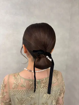ヘアアレンジ ピンクカラーアレンジ 🩷AYANA🩷のヘアスタイル