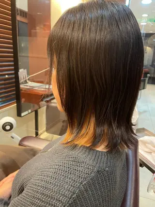 ショート こすげひろと カラー講師のヘアスタイル