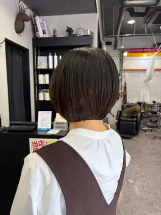 ショート 友滝 真菜美のヘアスタイル