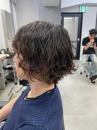 パーマ メンズ 髪質改善×垢抜けヘア │まさとのヘアスタイル