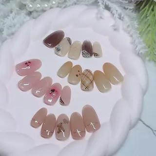 ネイル ❁miju nail 大人上品/自爪育成のネイルデザイン