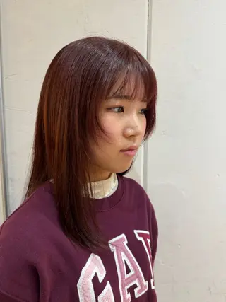 ミディアム 平松 和泉のヘアスタイル