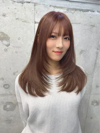 ロング 透明感爆モテカラー Hitoshiのヘアスタイル