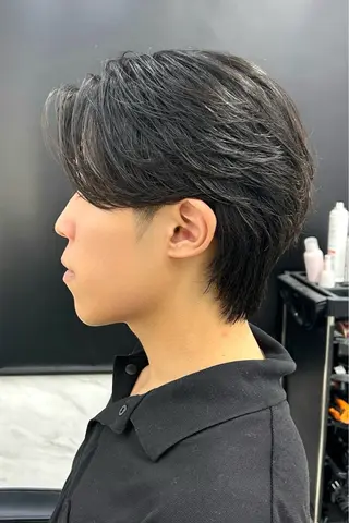 ショート カラー メンズ メンズスタイリスト 前田雄輝のヘアスタイル