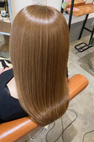ロング カラー HashTAG momokaのヘアスタイル