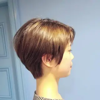 ショート カラー ★竹本 千春★のヘアスタイル