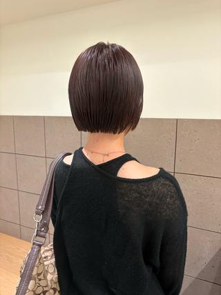ショート カラー natsuki /HUIのヘアスタイル
