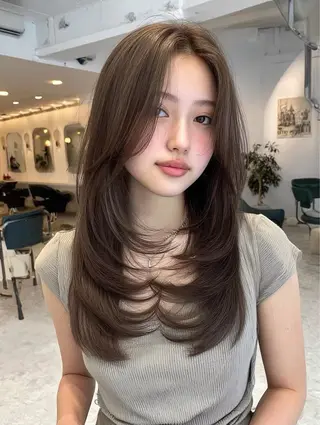 ロング 髪質改善/艶カラー naoのヘアスタイル