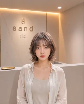 カラー 三木 紘汰のヘアスタイル