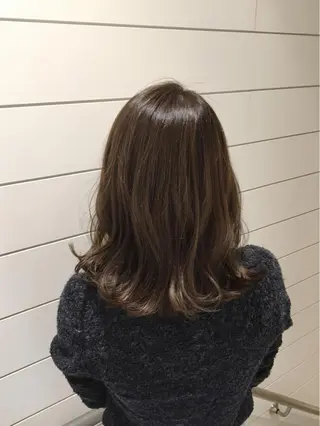 ミディアム カラー 🍊新宿南口🍊 ERINAのヘアスタイル
