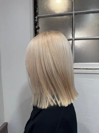 ミディアム カラー マンツーマン施術/ ダブルカラー/アリサのヘアスタイル