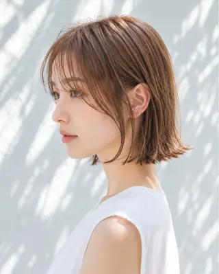 ショート LOVESTOIKE 井上つぐみ/透明感のヘアスタイル