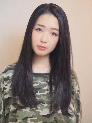 ロング 坂本 直樹のヘアスタイル
