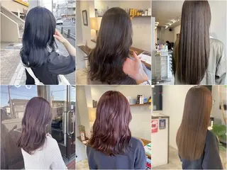 カラー EFFACE 鴻巣2号店のヘアスタイル