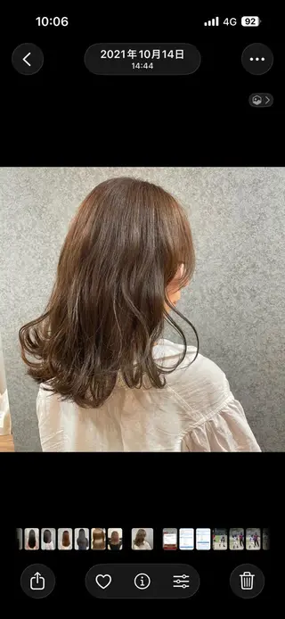 ミディアム 📍blossom 東中野／ユメミ🤎のヘアスタイル